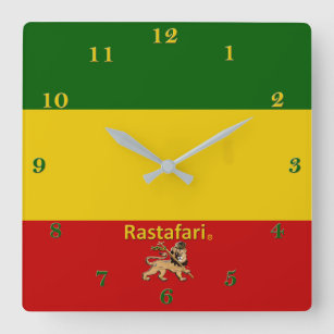 Relógio do Muro do Rastafarian Bob Marley