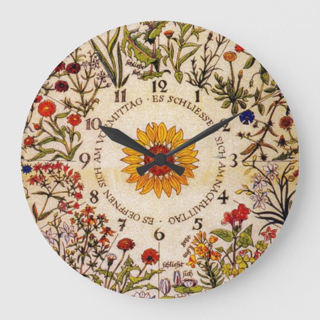 Relógio do ventilador Blumenuhr (Frente)