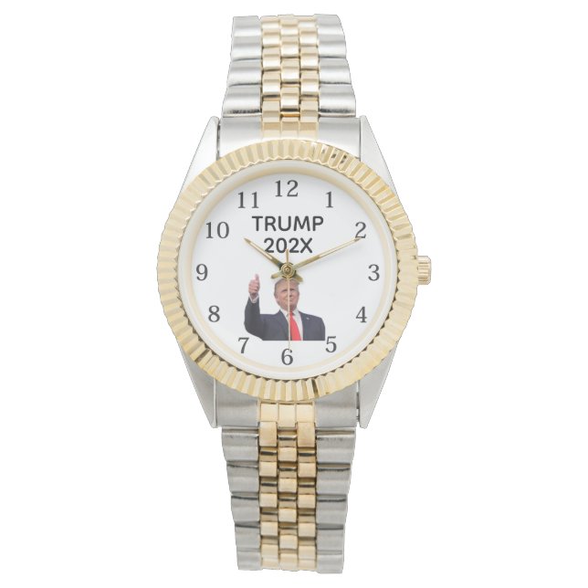 Relógio Donald Trump 202X (Frente)