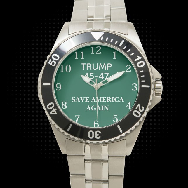 Relógio Donald Trump 45-47 (Criador carregado)