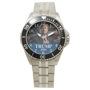 Relógio Donald Trump Foto 2024 Mantenha o Excelente da Amé