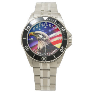 Relógio Donald Trump Presidente Eagle
