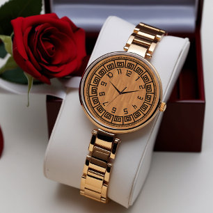 Relógio Dourado de luxo - Oferta de Discagem Padrã