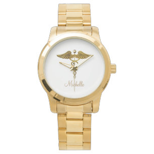 Relógio Doutor Médico Caduceus da enfermeira