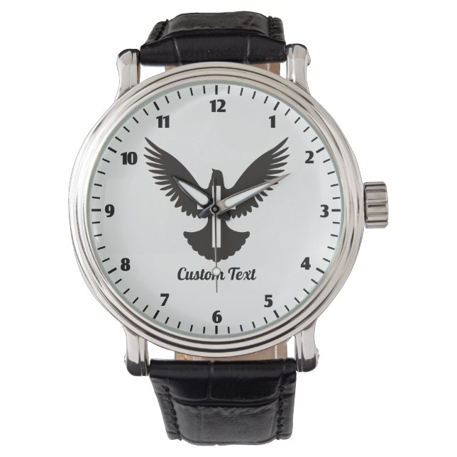 Relógio Dove com Cross Wrist Watch (Frente)