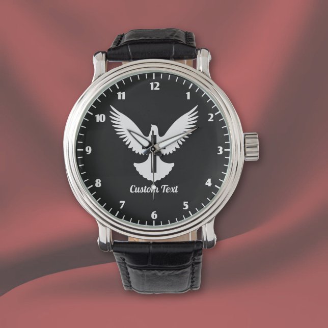 Relógio Dove com Pulseira de Cruz (Criador carregado)