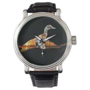Relógio Duck Hunter Watch, White Labrador Retriever