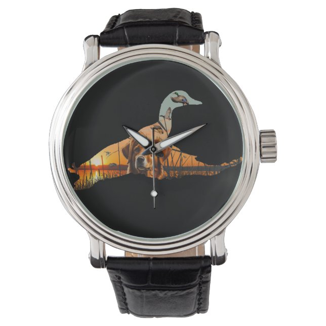 Relógio Duck Hunting Watch, Nova Escócia Toller (Frente)
