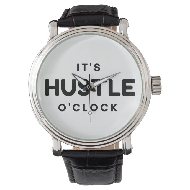 RELÓGIO É HUSTLE O'CLOCK WATCH (Frente)