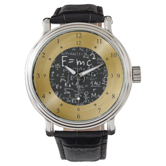 Relógio E = mc2 Time Machine Watch ~ Forward & Back ~ (Frente)