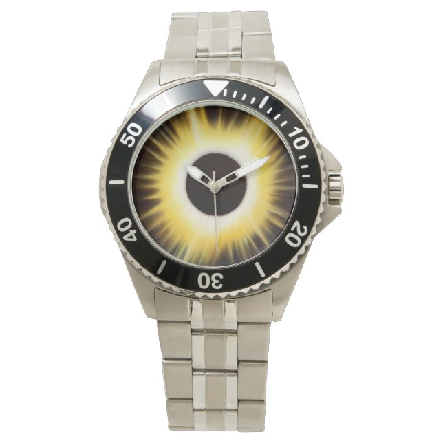 Relógio Eclipse Stainless Steel Watch (Frente)