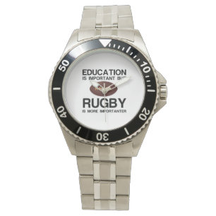 Relógio Educação e rugby