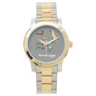 Relógio Edward Name em Hieroglifos símbolos do antigo Egit