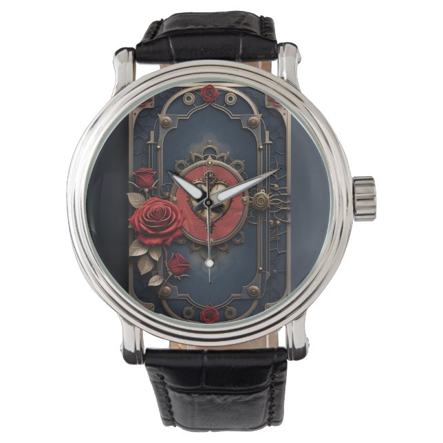 Relógio Elegância Eterna – Coração Mecânico (Frente)