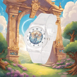 Relógio Elegante Angel ama religioso