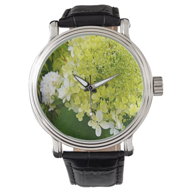 Relógio Elegante Hortênsia Limelight Verde Chartreuse (Frente)