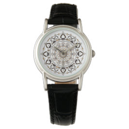 Relógio Elegante Mandala Watch | Boho Timepece Espiritual