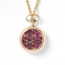 Elegante Ruby Dourado Gemstone Patterno