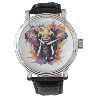 Relógio Elephant Design Hand Watch