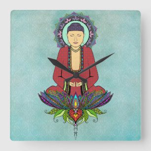 Relógio Elétrico Buda