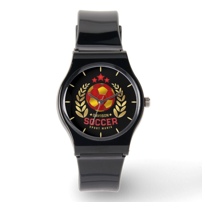 Relógio Emblema ao Estilo Futebol (Frente)