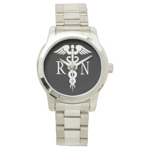 Relógio Enfermeira Nervosa Caduco Branco