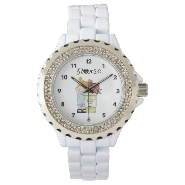 Relógio Enfermeiros Cuidados (Frente)