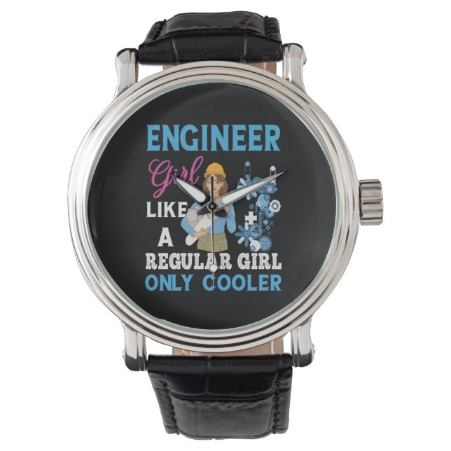Relógio Engineer Proud Engineer Girl (Frente)