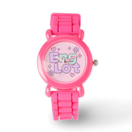 Relógio Englot Kawaii Bubble Letter Watch