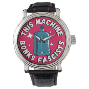 Relógio Engraçado, essa máquina bate fascistas