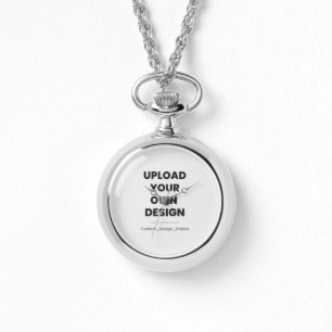 Relógio Envie Seu Próprio Design Aqui   Modelo Personaliza