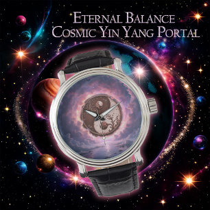 Relógio Equilíbrio ao Luar – Yin Yang da Luz Eterna.