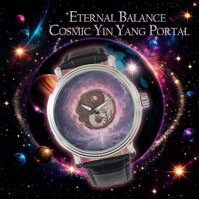 Relógio Equilíbrio ao Luar – Yin Yang da Luz Eterna.  (Criador carregado)
