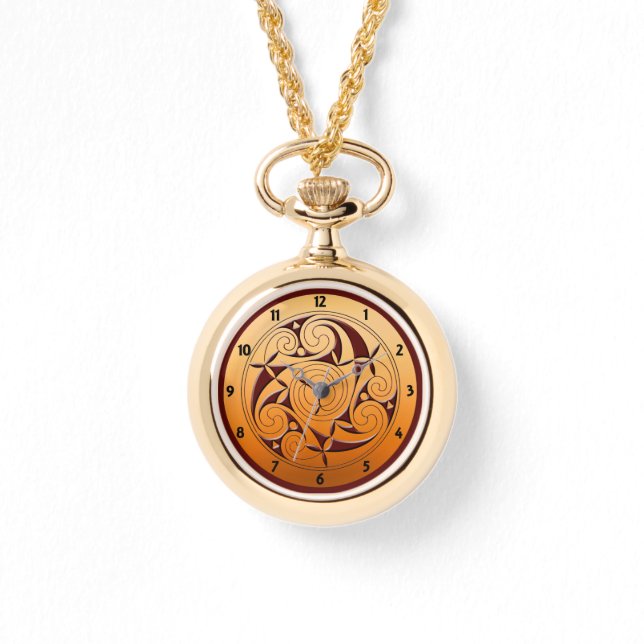 Relógio Espiral Celta (Frente)