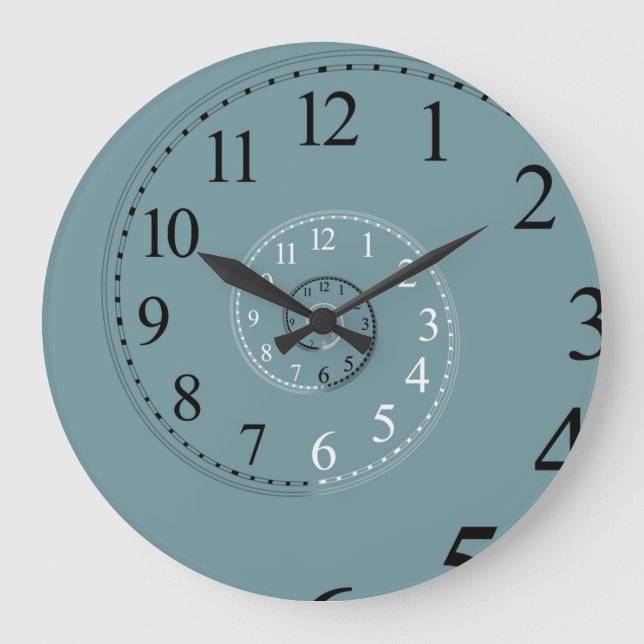 Relógio Espiral. Dia e Noite (Frente)