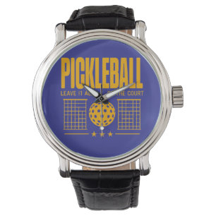 Relógio Espírito De Pickleball - Deixe Tudo Na Corte