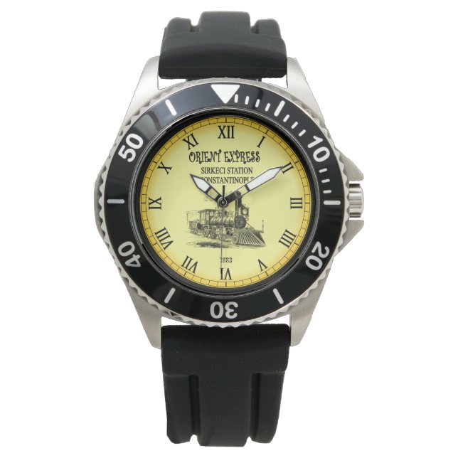Relógio Estação de trem Orient Express Gare de l'Est Paris (Frente)