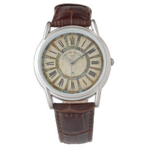 Relógio Estação Vintage 1870 do Café Watch