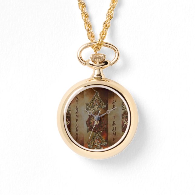 RELÓGIO ESTAMPUNHAS PARA TRUMP (Frente)