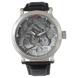 Relógio Estilo Mecânico Música de Ciclismo