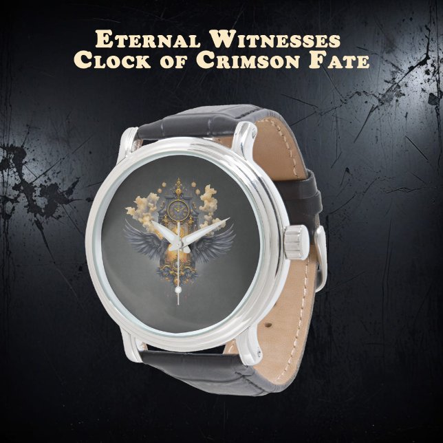 Relógio Eternal Witnesses – Clock of Crimson Fate.  (Criador carregado)