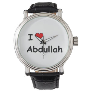 Relógio Eu amo Abdullah