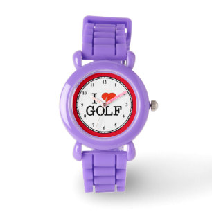 Relógio Eu amo o golfe