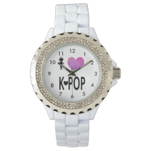 Relógio Eu amo o K-pop