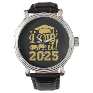 Relógio Eu Fiz Isso Graduado 2025 Graduação Turma De 2025