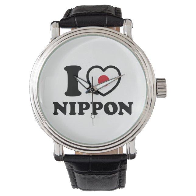 RELÓGIO EU HEARI [AMOR] NIPPON (Frente)