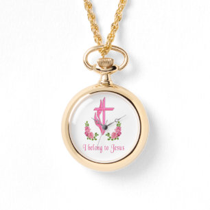 Relógio Eu pertenço aos presentes de Jesus