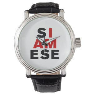 RELÓGIO EU SOU SIAMESE