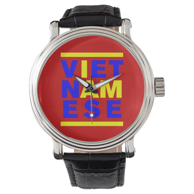 RELÓGIO EU SOU VIETNAMESE (Frente)