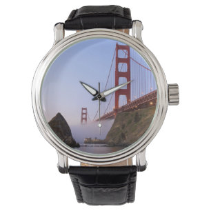 Relógio EUA, Califórnia, São Francisco. Golden Gate 3